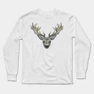 Masked Stag Long Sleeve T-Shirt